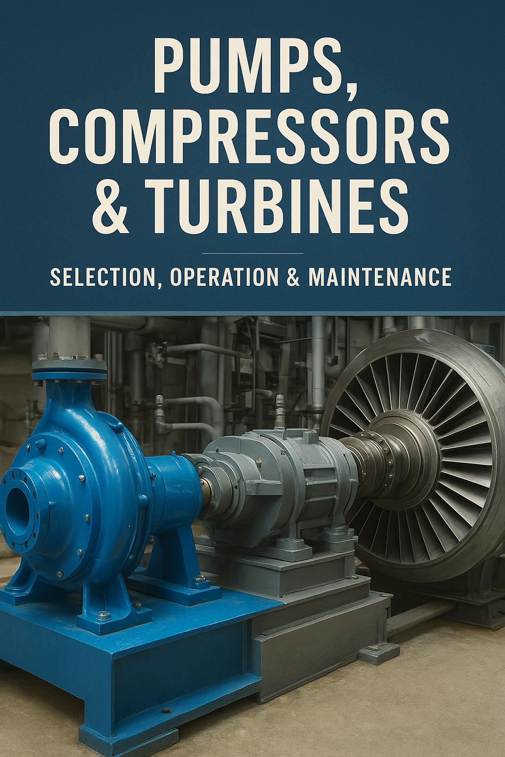Pumps, Compressors & Turbines: Selection, Operation & Maintenance