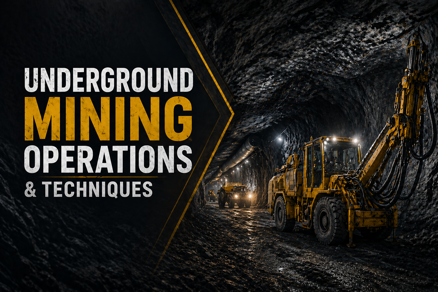 Underground Mining Operations & Techniques