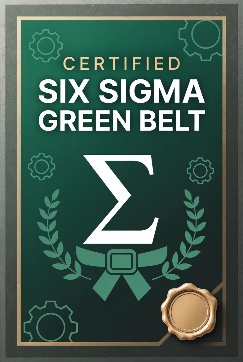 Certified Six Sigma Green Belt